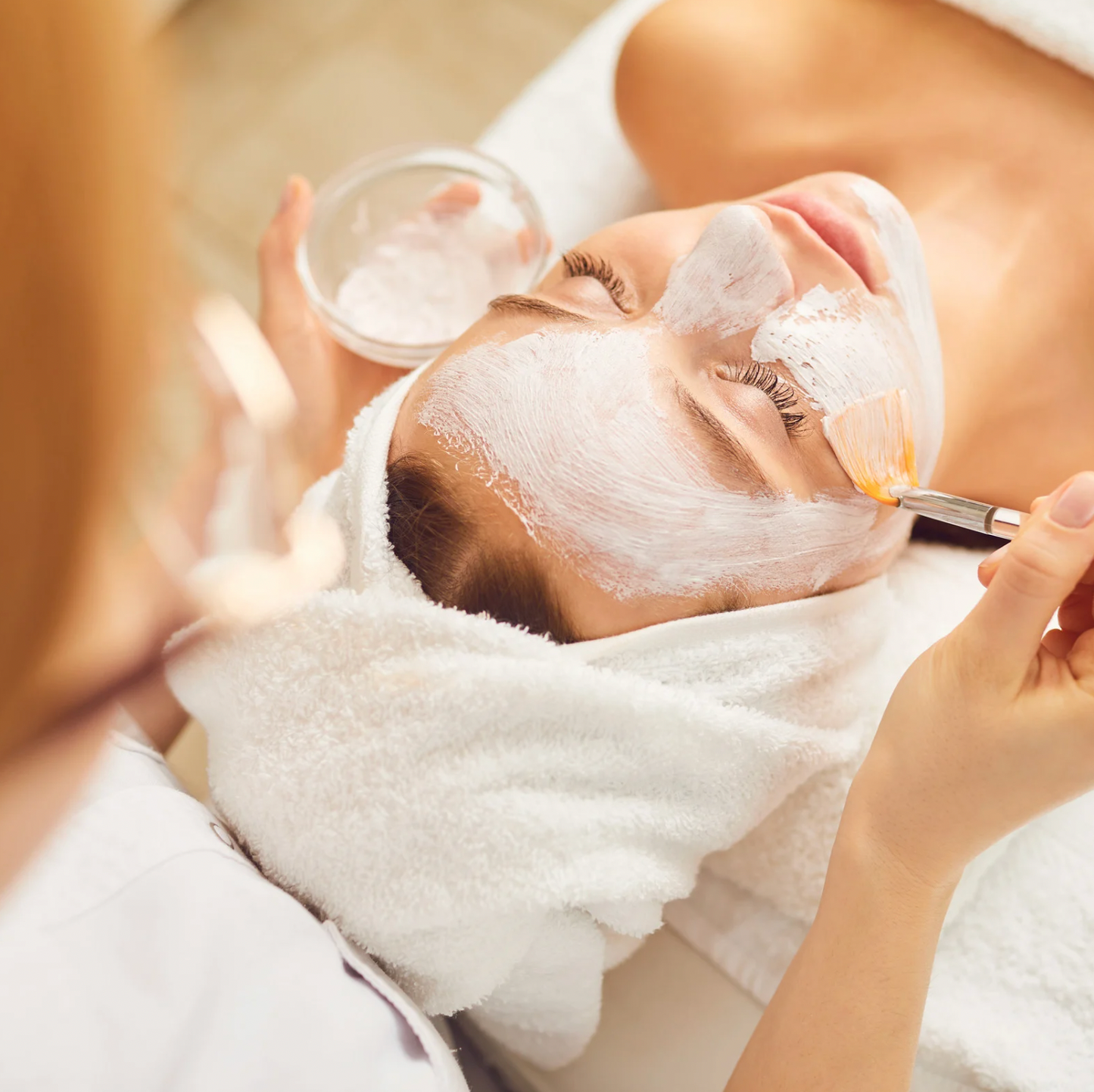 Soin visage relaxant